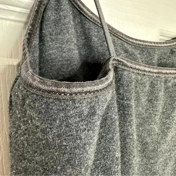 U2B Tank  Top Spagetti Straps Grey Size Medium - Picture 13 of 16